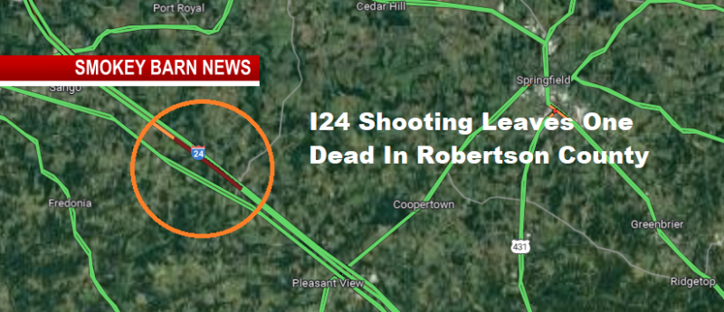 I24 Shooting Leaves One Dead In Robertson County, TBI Investagating