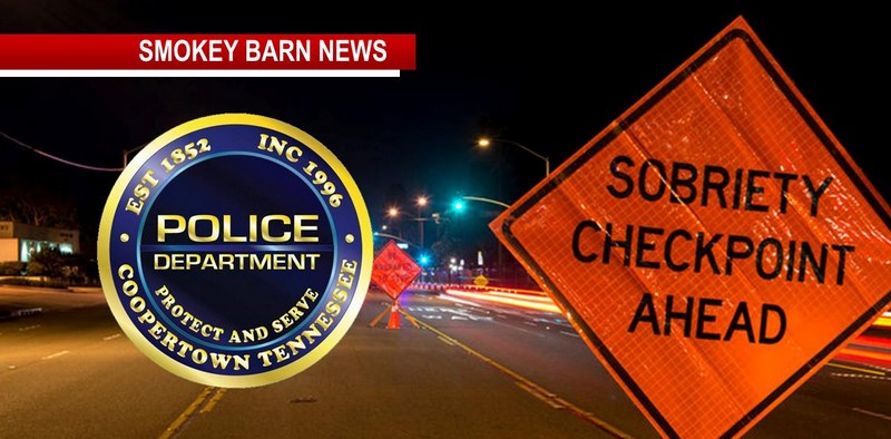 Coopertown PD To Hold DUI Checkpoint May 6th