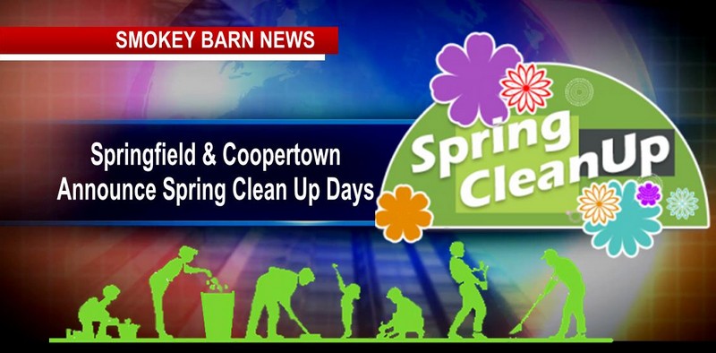 Springfield & Coopertown Announce Spring Clean Up Dates