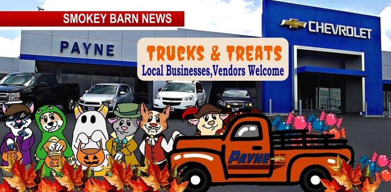 "We're A Go" Payne Chevrolet's Trucks & Treats Is A Go-Oct 30th