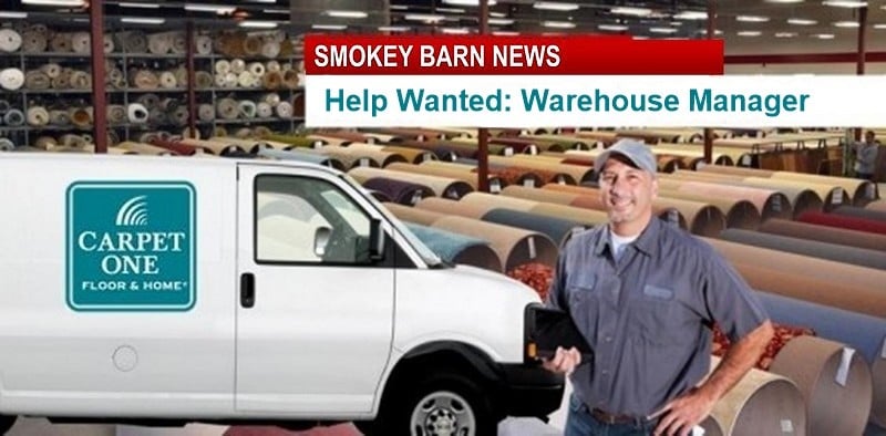 Help Wanted: Warehouse Manager @ Springfield’s Carpet One