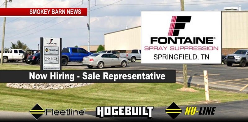 ATTN SALES PROFESSIONALS: Fontaine Spray Suppression Is Expanding Their Sales Team In Springfield