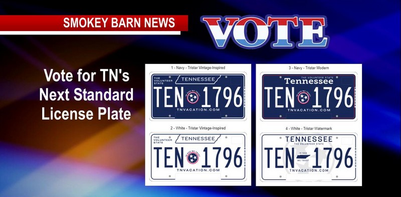 Tennesseans Invited to Vote/Choose New License Plate Design