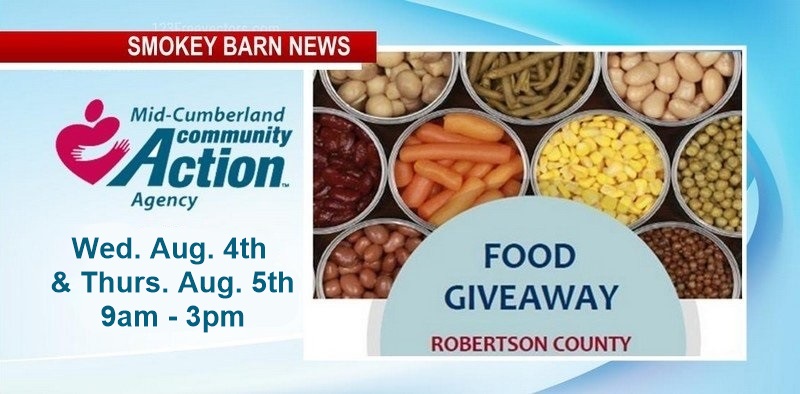 2 Day FREE Food Giveaway Event August 4-5 By Mid Cumberland Community Action