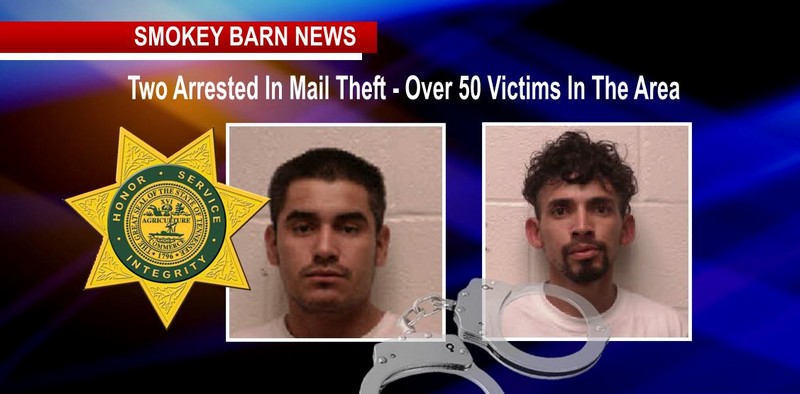 Sleeping Mailbox Suspects Captured With Huge Haul Of Mail
