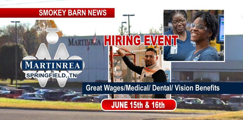 Springfield's Martinrea To Hold Hiring Event- Great Wages, Full Benefits! (All Shifts)