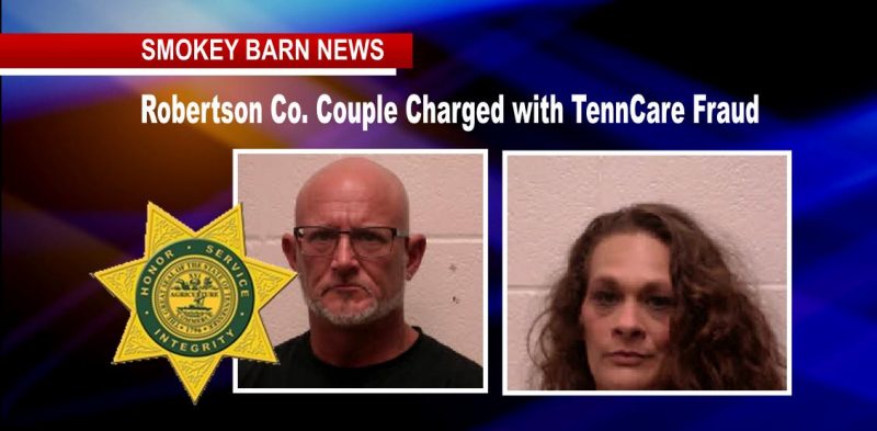 Robertson County Duo Charged with TennCare Fraud