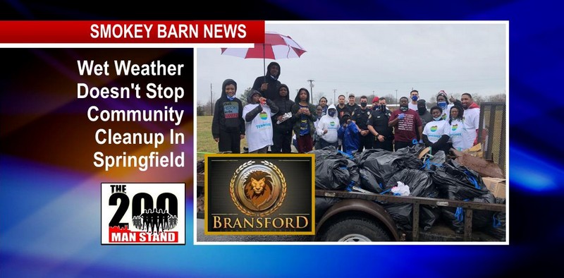 Wet Weather Doesn't Stop Community Cleanup In Springfield
