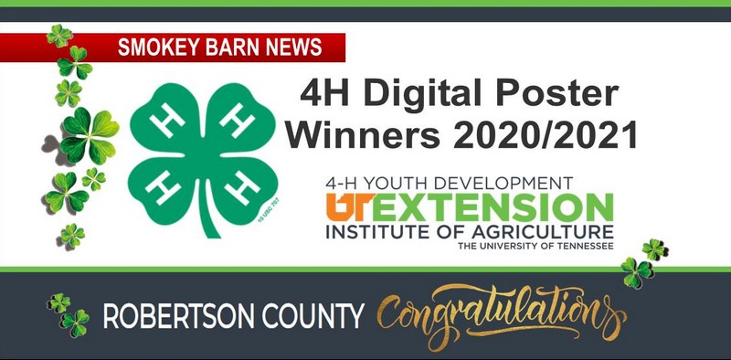 Robertson County Wins Big In 4-H Digital Poster Contest