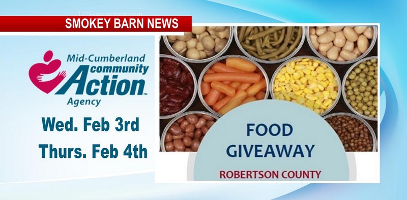 2 Day FREE Food Giveaway Event By Mid Cumberland Community Action (ROBERTSON COUNTY)