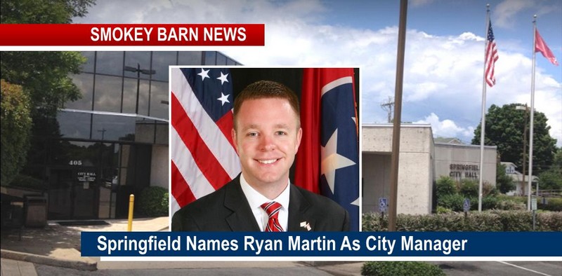 Springfield Names Ryan Martin As City Manager