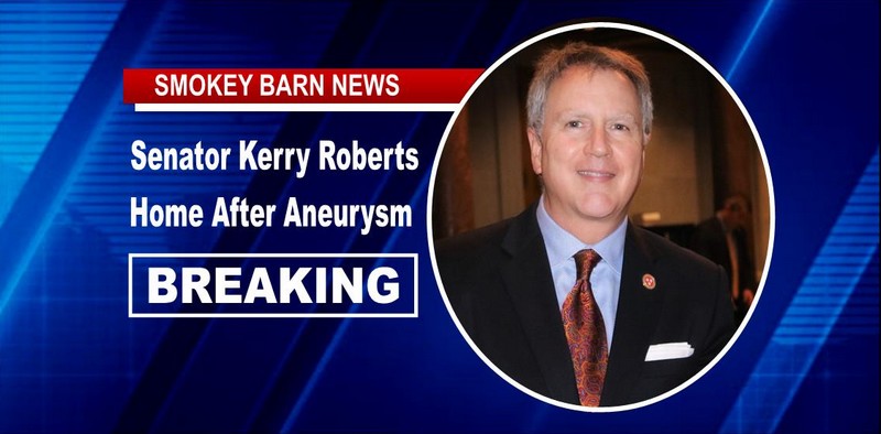 BREAKING: Senator Kerry Roberts Home After Aneurysm