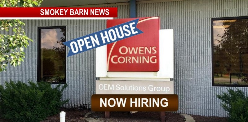 OPEN HOUSE: Owens Corning "Come Join Our team!"