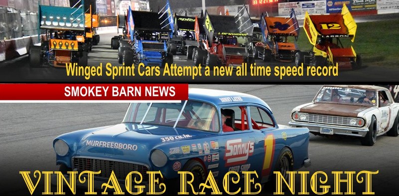 Vintage Car Night & Winged Sprint Cars Race This Saturday At Veterans Motorplex