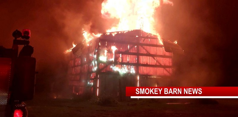 Orlinda Tobacco Barn Lost To Fire