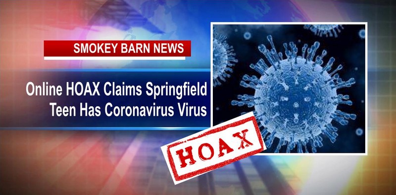 Online HOAX Claims Springfield Teen Has Has Coronavirus Virus