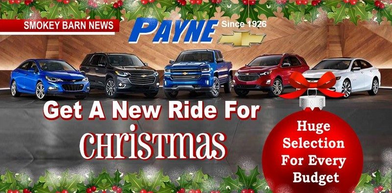 Get A New Ride For Christmas, See Payne's Top Ten