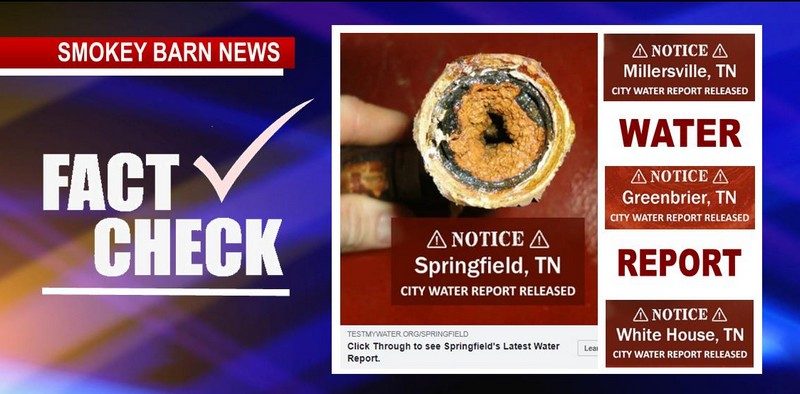 Ads Suggest Robertson Water Contaminated