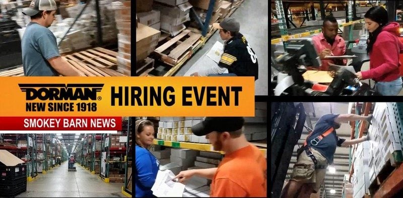 Dorman Products Hiring Event Set For May 7 (Multiple Shifts)