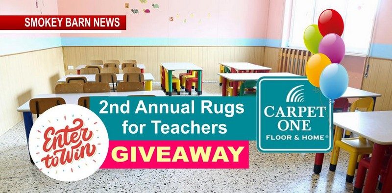 Rug Giveaway For Teachers By Springfield's Carpet One (How To Enter)