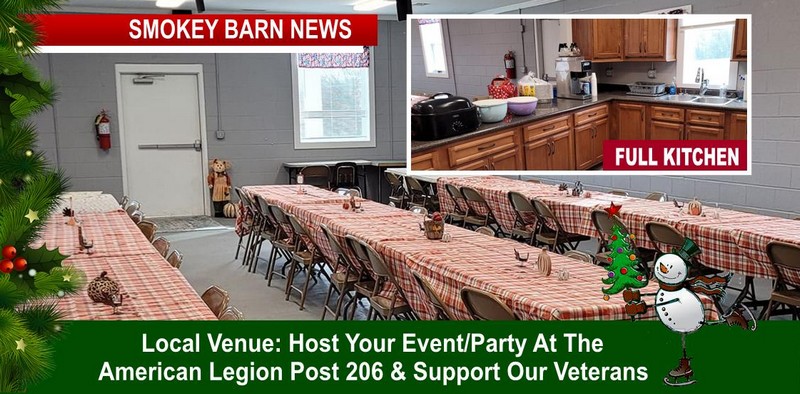 Local Venue: Host Your Event/Party At The American Legion Post 206 & Support Our Veterans