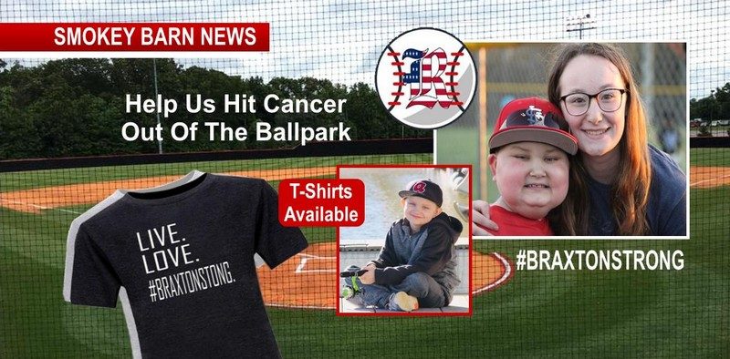 Baseball Fundraiser for Braxton Wed., Get Your BraxtonStrong T-Shirt