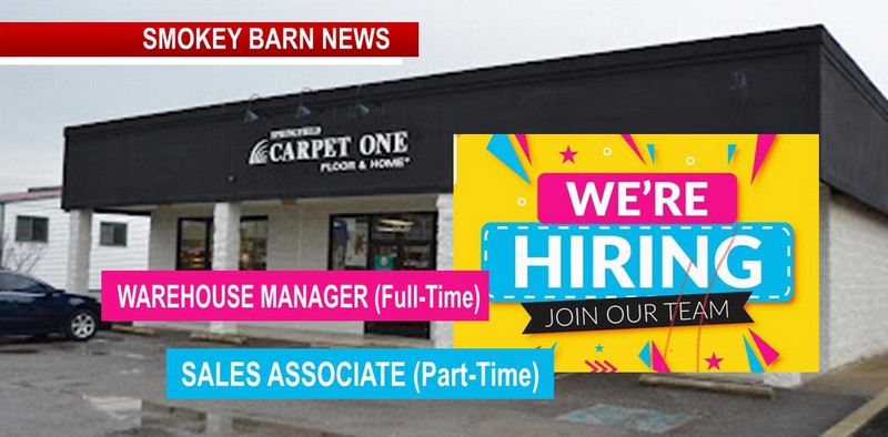 Carpet One In Springfield Hiring (Two Positions Available)