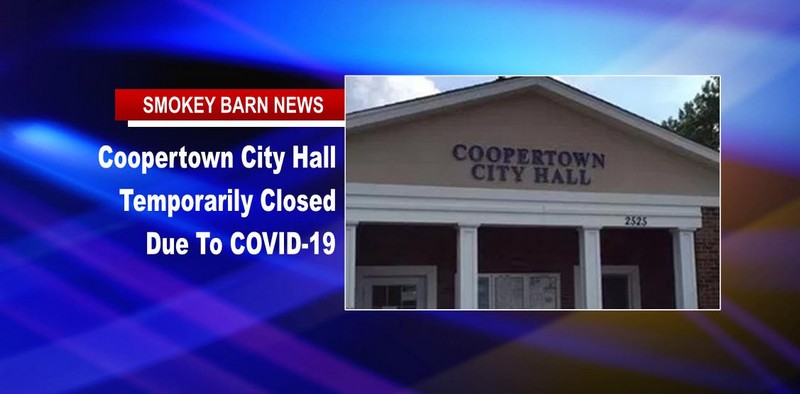 Coopertown City Hall Closed Due To Covid-19