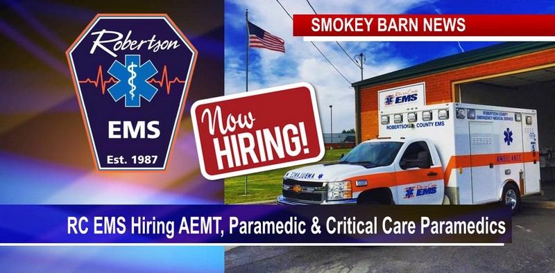 Paramedic & AEMT Careers At Robertson County EMS (Join Our Team)