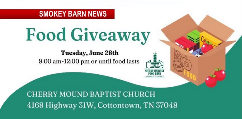 FREE Pop Up Food Giveaway Tuesday June 28, 2022