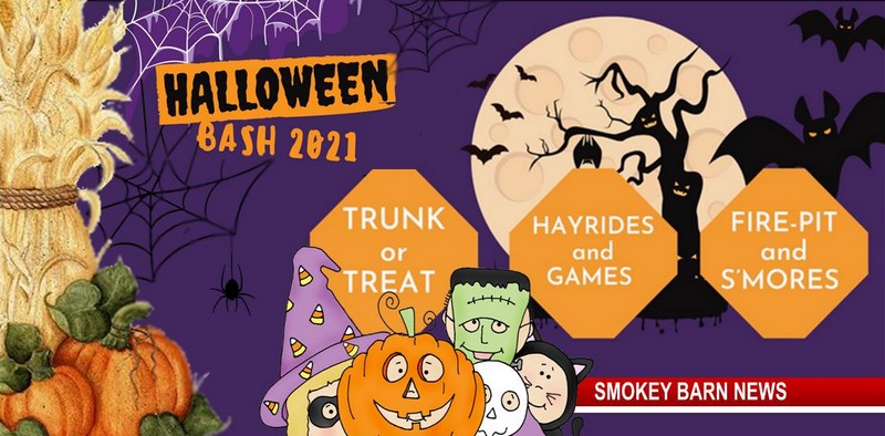 Greenbrier Halloween Bash 2021 Featuring Hayrides, Trunk or Treat, S'mores & Fire Pit