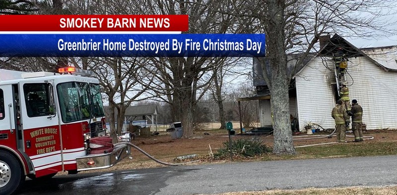 Greenbrier Family Displaced After Christmas Morning Fire