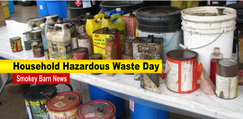 Household/Hazardous Waste Day Set For May 11