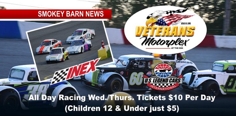 All Day Racing Wed./Thurs., 12 Feature Races, Must-See Event At Veterans Motorplex!