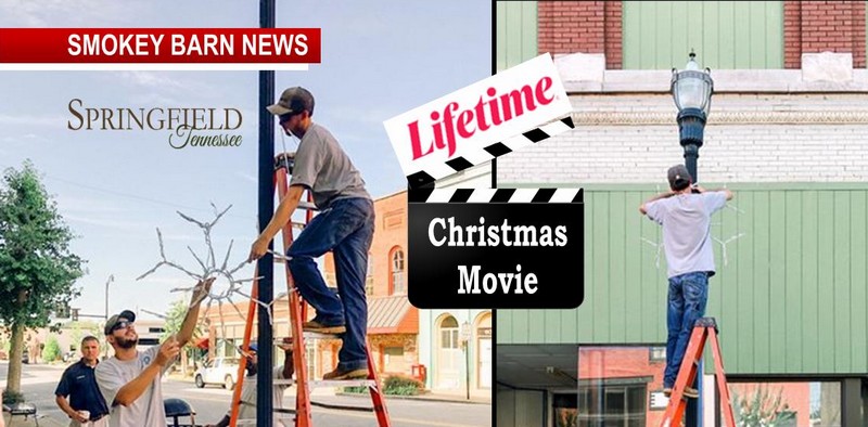 Film Crew Requests 90° Look At Christmas In Springfield