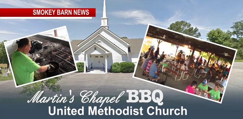 Martin's Chapel Annual BBQ Is Back, Set For June 26