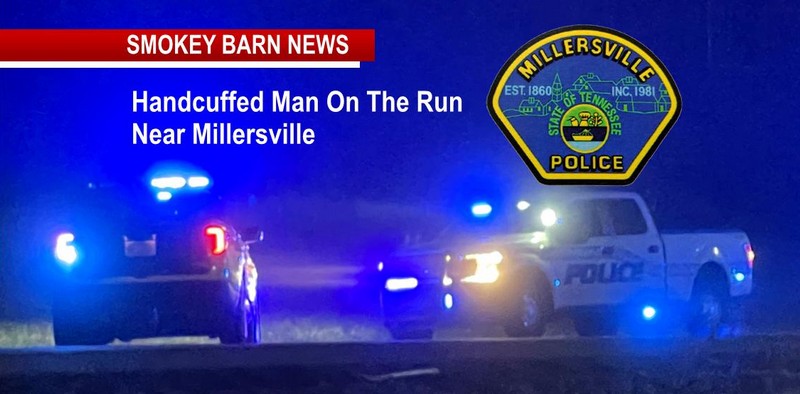 Handcuffed Man On Run From Authorities Near Millersville