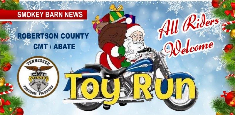 Motorcyclists Invited: "Christmas Toy Run" For Needy Children In Robertson County