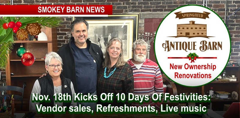 Grand Re-Opening: New Spfd Antique Barn Owners To Celebrate With Live Music & Refreshments