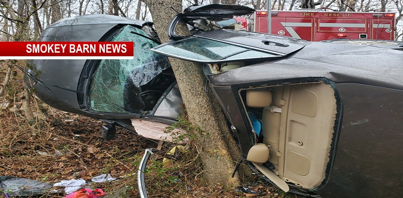 Driver Survives Violent Rollover Crash Near Orlinda