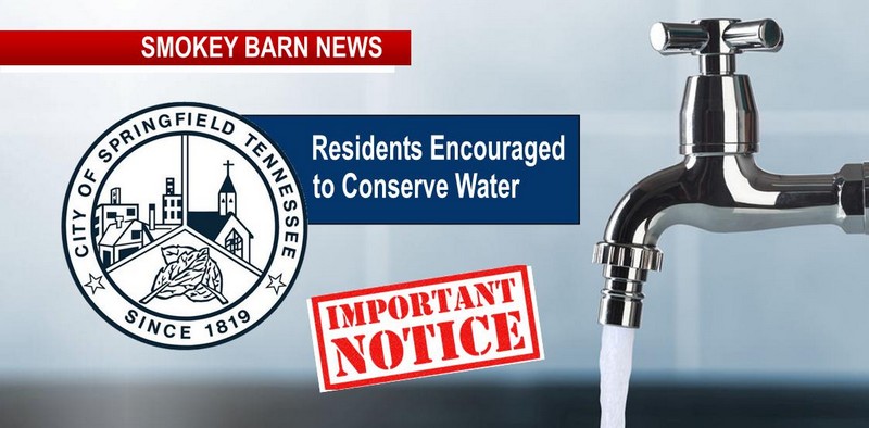 Springfield Encourages Residents To Conserve Water
