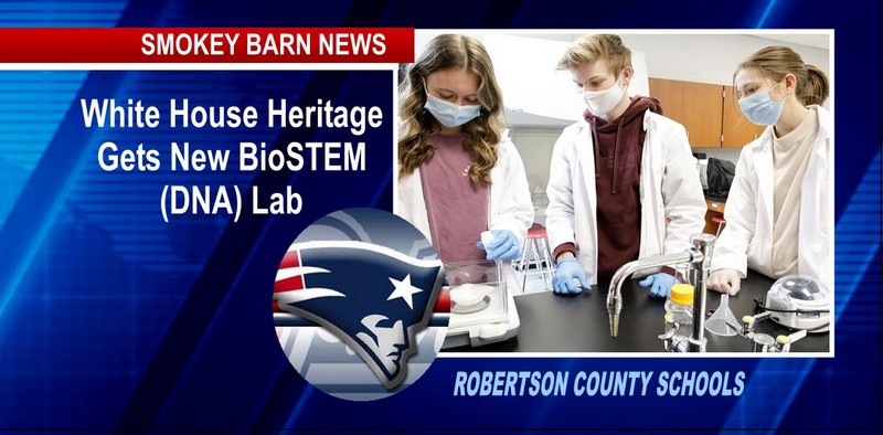 New BioSTEM (DNA) Lab Provides Hands-On Experience For White House Heritage Students