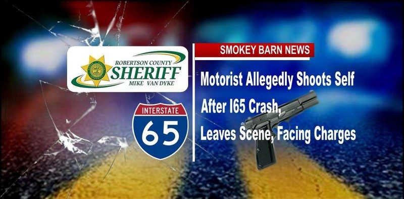 Motorist Allegedly Shoots Self After I65 Crash, Leaves Scene, Facing Charges