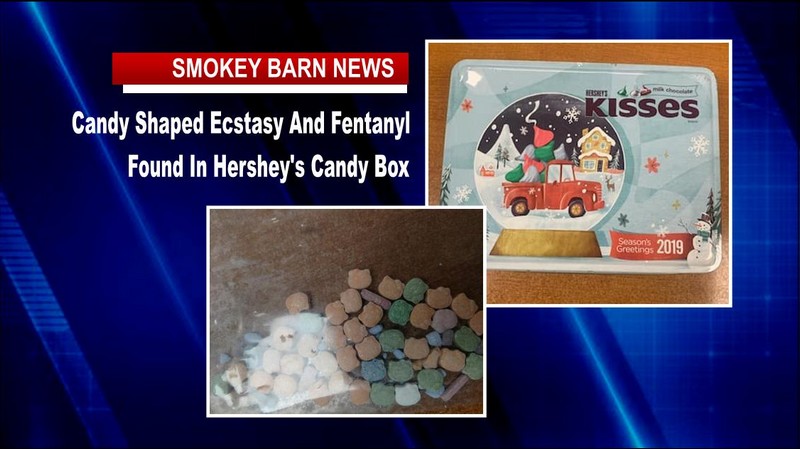 Candy Shaped Ecstasy And Fentanyl Found In Hershey's Candy Box