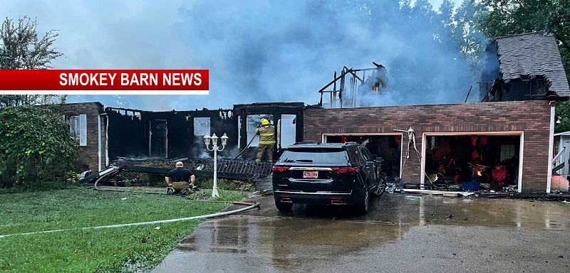 White House Home Total Loss After Early Morning Fire Sunday