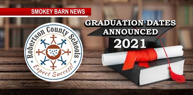 Graduation Dates Announced For Robertson County Schools