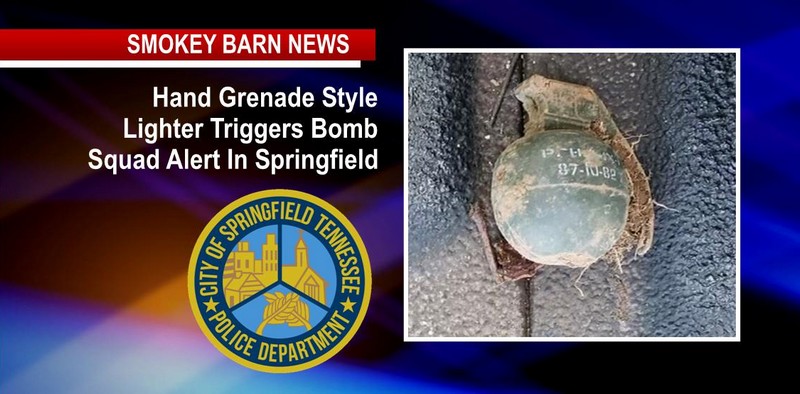 Replica Grenade Lighter Triggers Bomb Squad Alert In Springfield