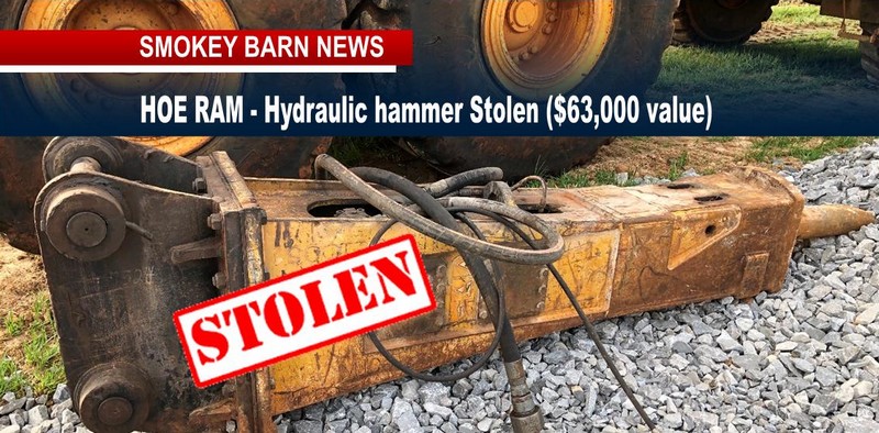 $5k Reward Offered For Return Of Stolen Hoe Ram In Coopertown