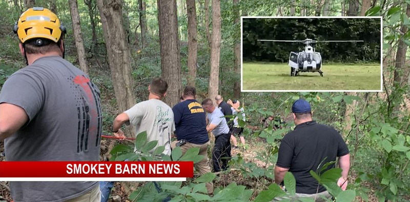 Boy (11) Rescued After Falling 70 Ft Down Ravine