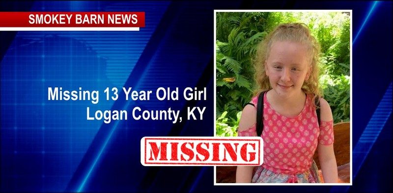 Authorities Searching For Missing 13-year-Old Logan County Girl